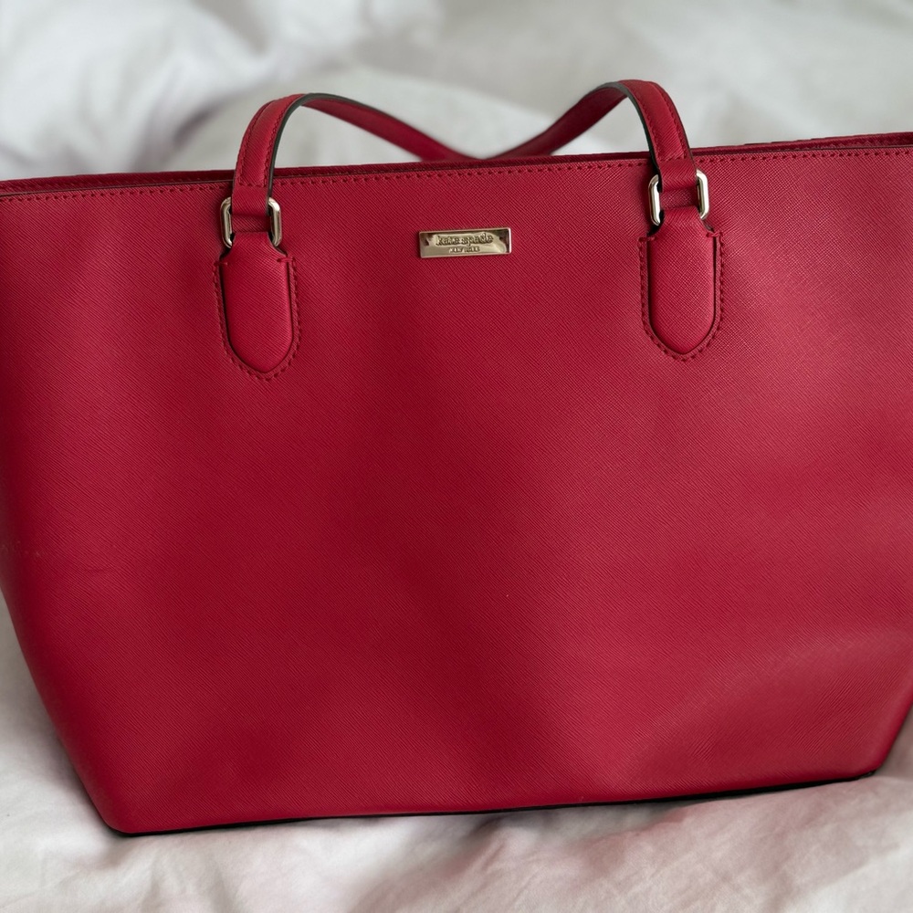 Kate Spade Cherry Red Tote Bag